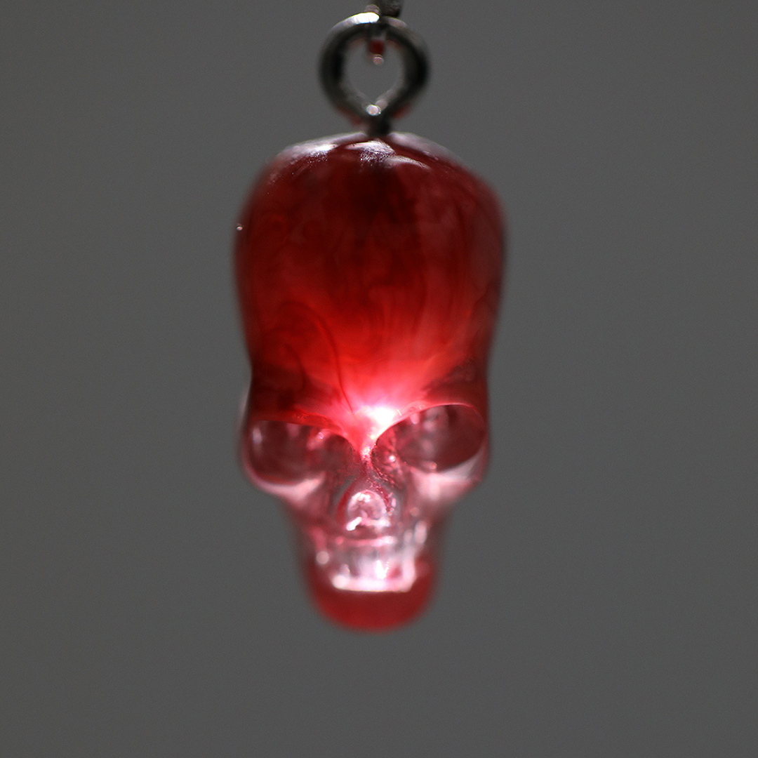 Useless! But Crimson Skull Earring